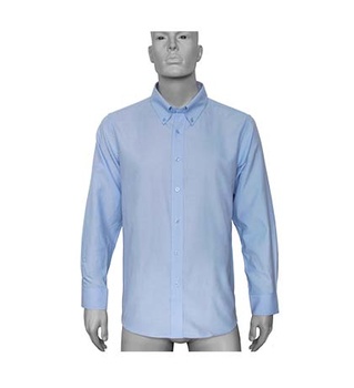 [OT010-01] CAMISA OXFORD HOMBRE GREEN TEAM - STEELPRO (S)
