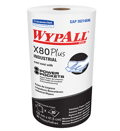 PAÑOS WYPALL X80 PLUS - KIMBERLY CLARK